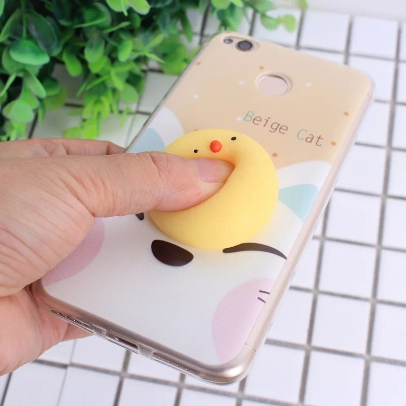 

Squishy Phone Cases Xiaomi Redmi 4X Case Coque Xiaomi Mi Max2 Redmi Note 4X 4A Note 4 Pro Cover TPU Funda
