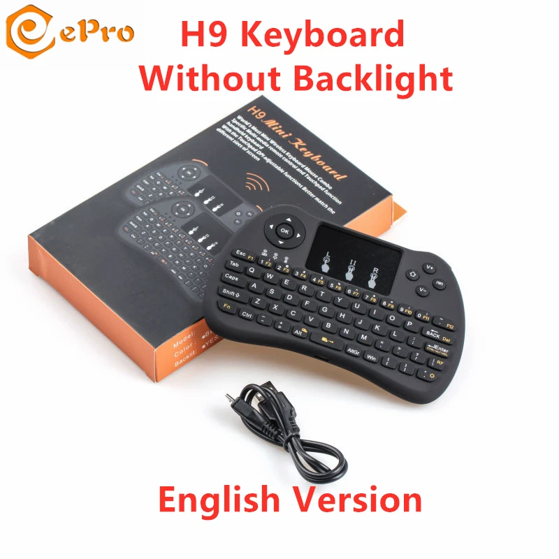 

For Android H9 Wireless Keyboard H9 MINI Keyboard Remote Controller Gaming Touchpad H9 For PC Tablet TV Box H9 mini Keyboard