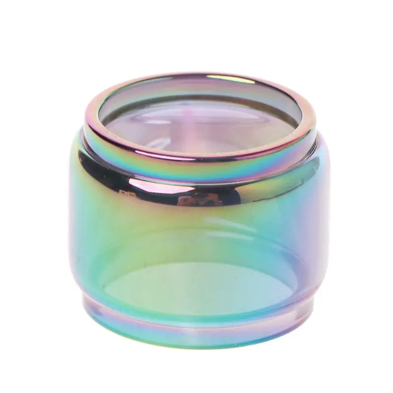 

Transparent Rainbow Vape Glass Tube Glass Tank Electronic Cigarette Accessories for TFV12 Baby Prince Vaporizer Atomizer