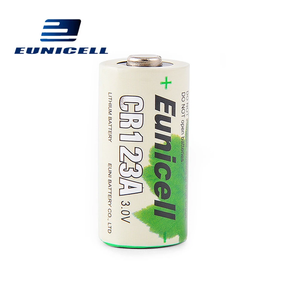 Светодиодный аккумулятор Eunicell 20 шт. 1300 мАч 2/3 А CR123A CR123 CR 123 CR17335 VL123A CR17345 16340 для