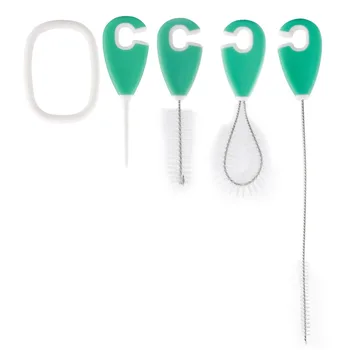 

MrY 4 Pcs Bottle Cleaning Brushes Kitchen Kettle Spout Teapot Nozzle Clean Brush Set Multifunction Bottle Brush Set New