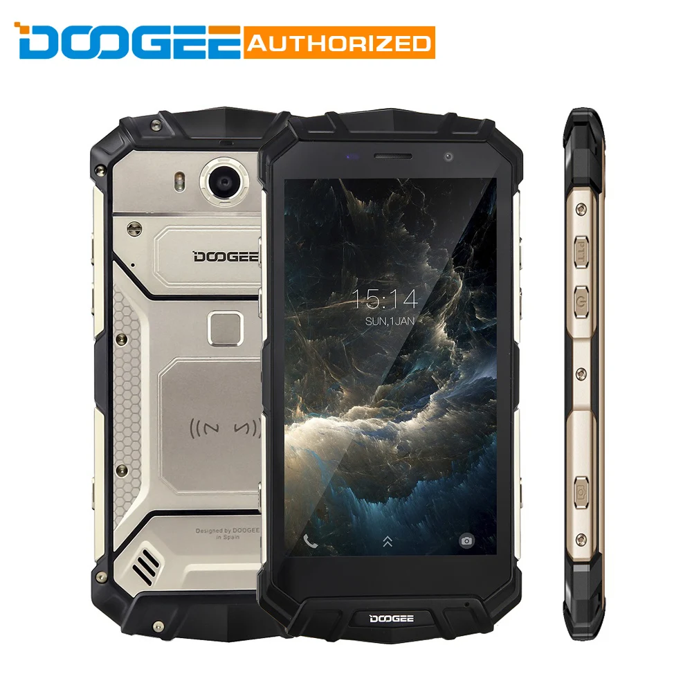 Doogee S60 Восьмиядерный 6 ГБ + 64 IP68 21.0mp Камера NFC Беспроводной Charge 5580 мАч 12 В 2A quick charge 5.2