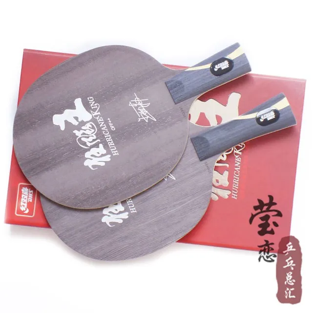 Cheap Original DHS Hurricane King table tennis blade pure wood table tennis rackets racquet sports indoor sports wang liqin use