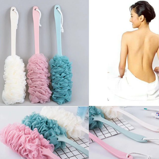 Back Scrubber Anti Slip for Shower,Back Brush Long Handle with