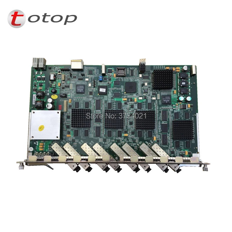 

ZTE ETGO 8 ports EPON board for C300 OLT. ETGO board with 8 EPON modules PX20+