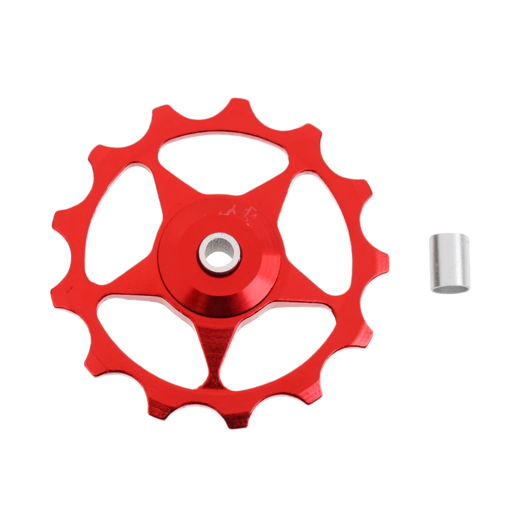 13T Aluminum Alloy MTB Bike Bearing Jockey Wheel Pulley Road Bikes Bicycle Cycling Rear Derailleur Roller Idler Guide 2pcs Bolts 13T Aluminum Alloy MTB Bike Bearing Jockey Wheel Pulley Road Bikes Bicycle Cycling Rear Derailleur Roller Idler Guide 2pcs Bolts