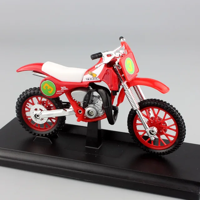 118 scale mini welly honda cr250r Motocross dirt motorcycle metal die