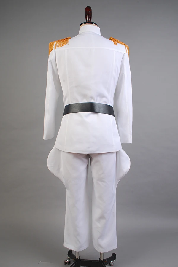 Star Wars Imperial Officer Grand Admiral Thrawn Cosplay White Uniform Costume