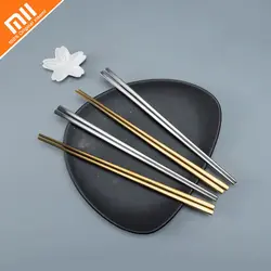 4 пары Xiaomi Mijia умный дом Maision Maxx палочки для еды 304 палочки для еды из нержавеющей стали китайский палочки культурный подарки