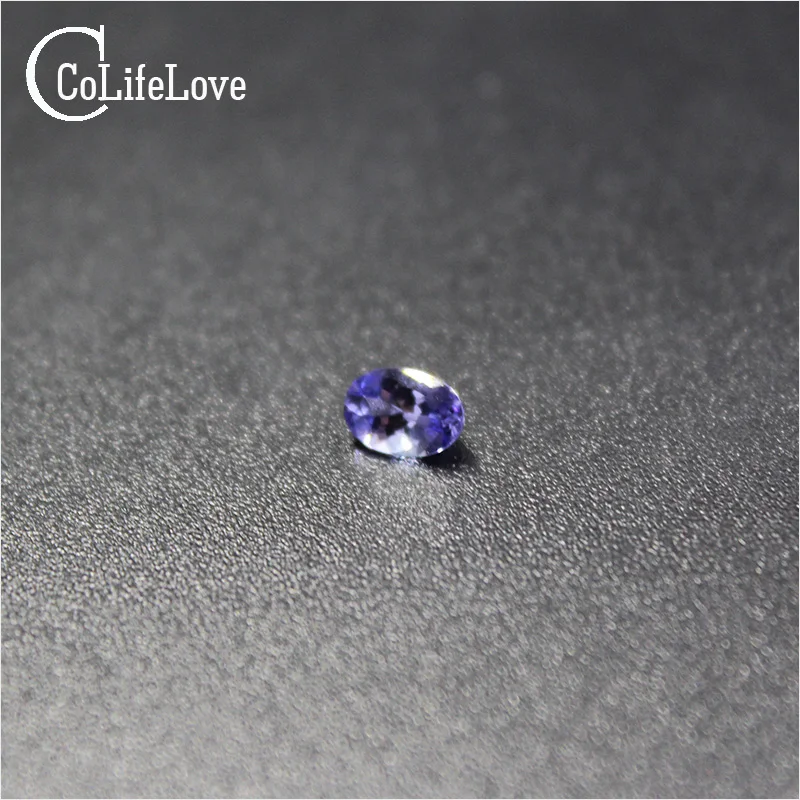 Genuine Tanzania origin genuine tanzanite stone 100% natural tanzanite loose gemstone for ring jewelry DIY 5