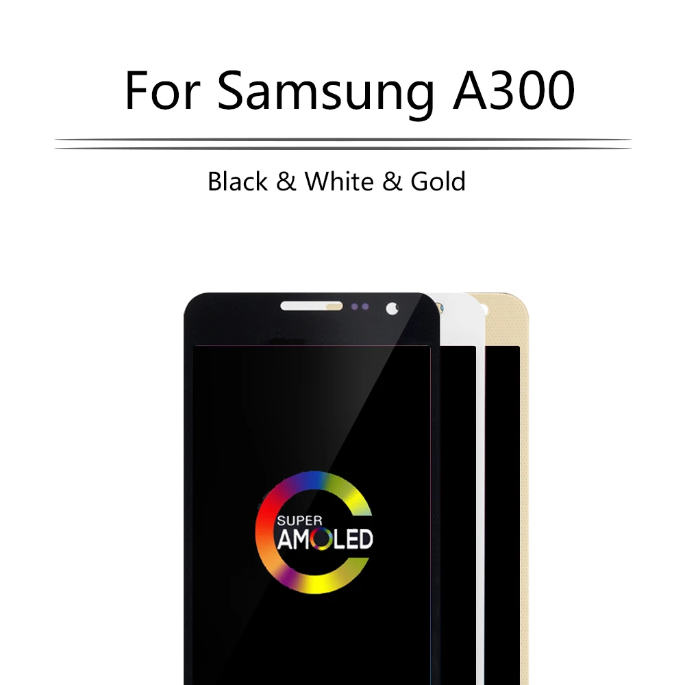 AMOLED A300F для samsung A3 A300 ЖК-дисплей сенсорный экран дигитайзер для samsung Galaxy A3 lcd A300H A300F A300 дисплей