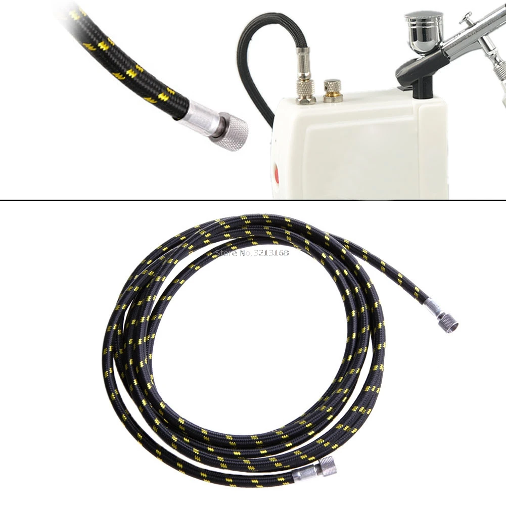 

1Pc 3m 1/8" to 1/8" Spray Pen Woven Pipe Braided Nylon Airbrush Air Hose Dropshipping/323