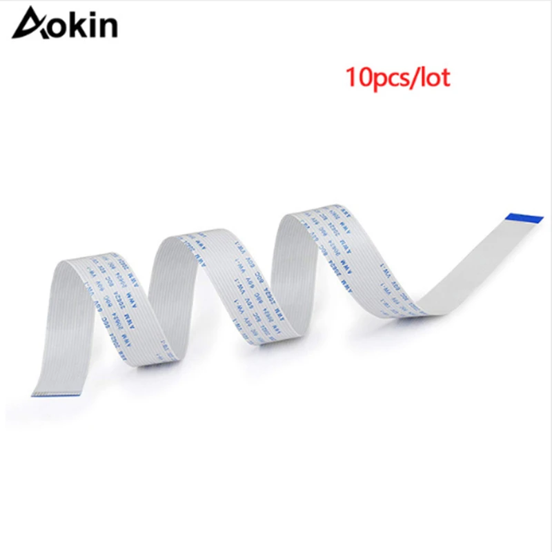 Aokin 10 шт./лот 15pin FFC плоский кабель провод 15 см/30 см/50 см/100 см/200 см для Raspberry Pi 3 Модель