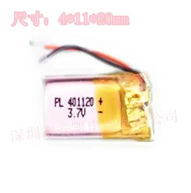 3 7 В 401120 041120P 401120P 55 мАч с защитной платой используется для bluetooth MP3 MP4 литиевой