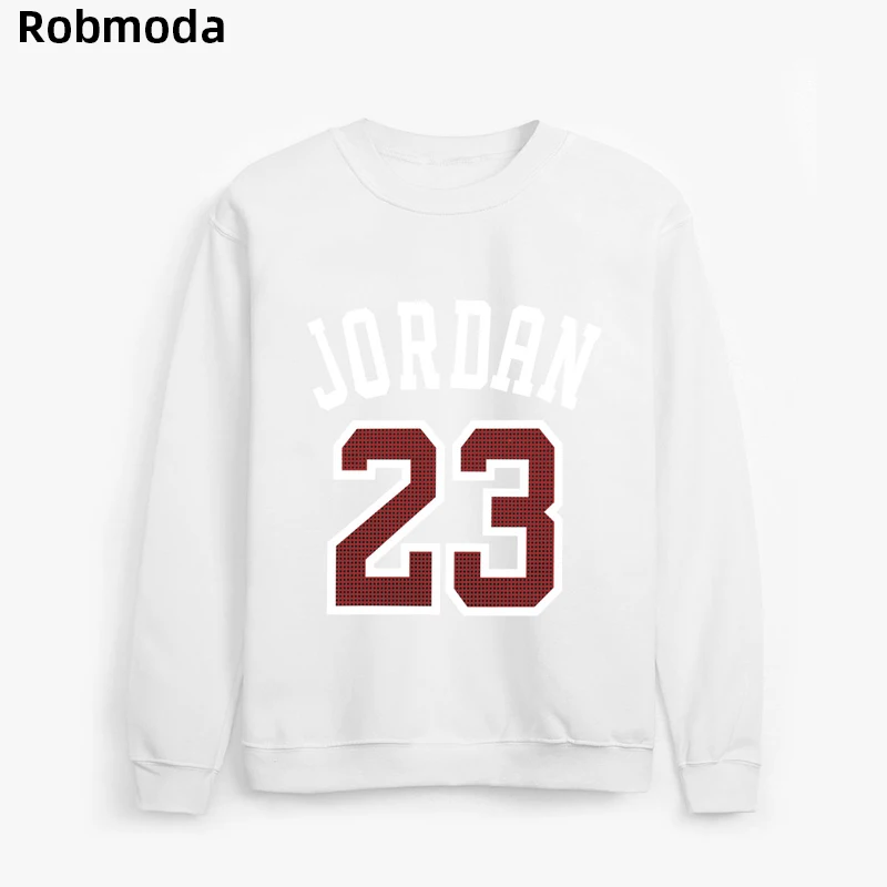 

Hoodies Men Jordan 23 Hooded Autumn Printed Letter Printing Men's Sweatshirt Loose Hip Hop Solid Color hoodie Clothes man Tops