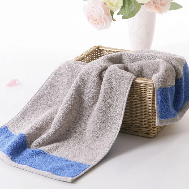 Junwell хлопок махровые полотенца для лица основы хлопчатобумажные мочалки для взрослых 6 шт./лот toalha 34X70 см для ванной комнаты и спа-отеля