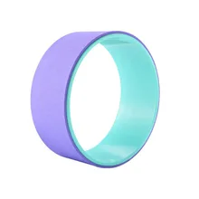 Экологически чистый натуральный каучук Йога колесо Смола Dharma круглый изгиб артефакт круг для йоги Прямая