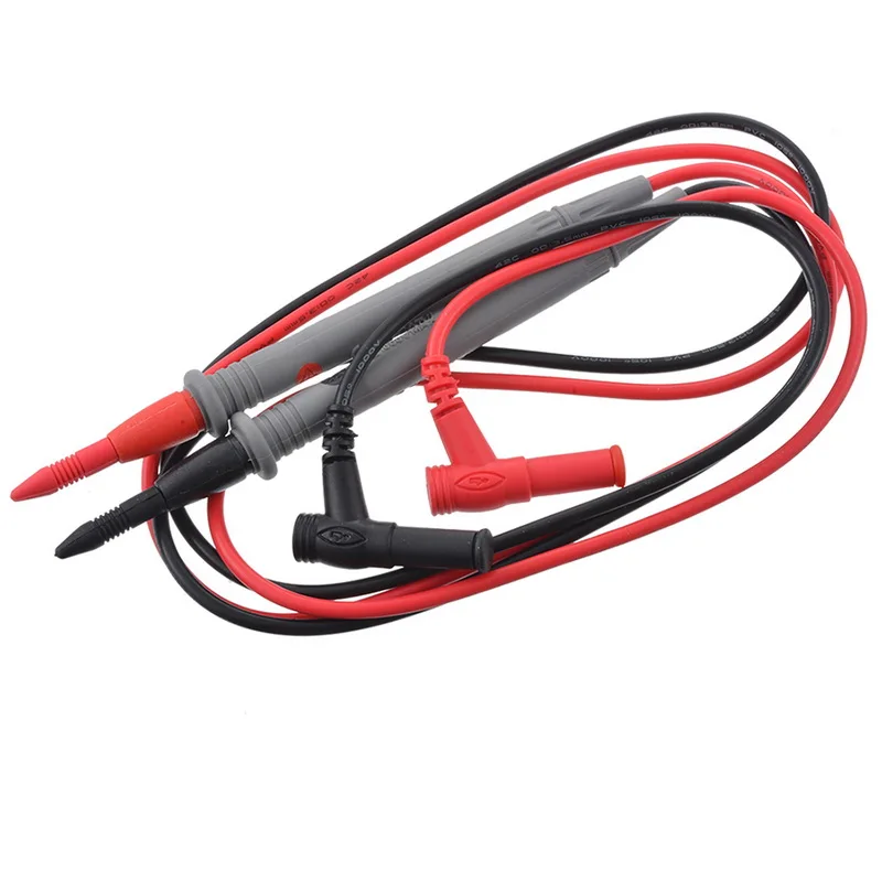 1 шт. A830L ЖК-цифровой мультиметр AC DC напряжение диод Freguency мультитестер ток световой дисплей с функцией зуммера - Цвет: test wire