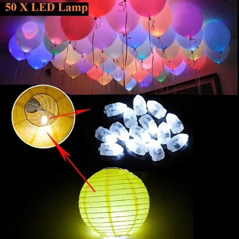 100pcslot Round LED Balloon Lights (10)