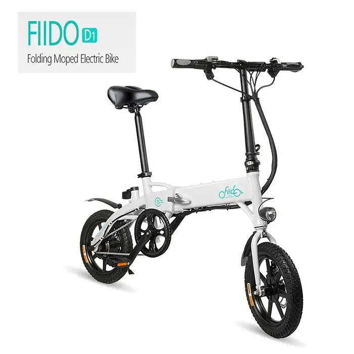 Discount Aluminum Alloy Folding Electric Bicycle With Tire 250W Hub Motor 25KM EU Plug Casual, Travel, Outdoor, etc 4