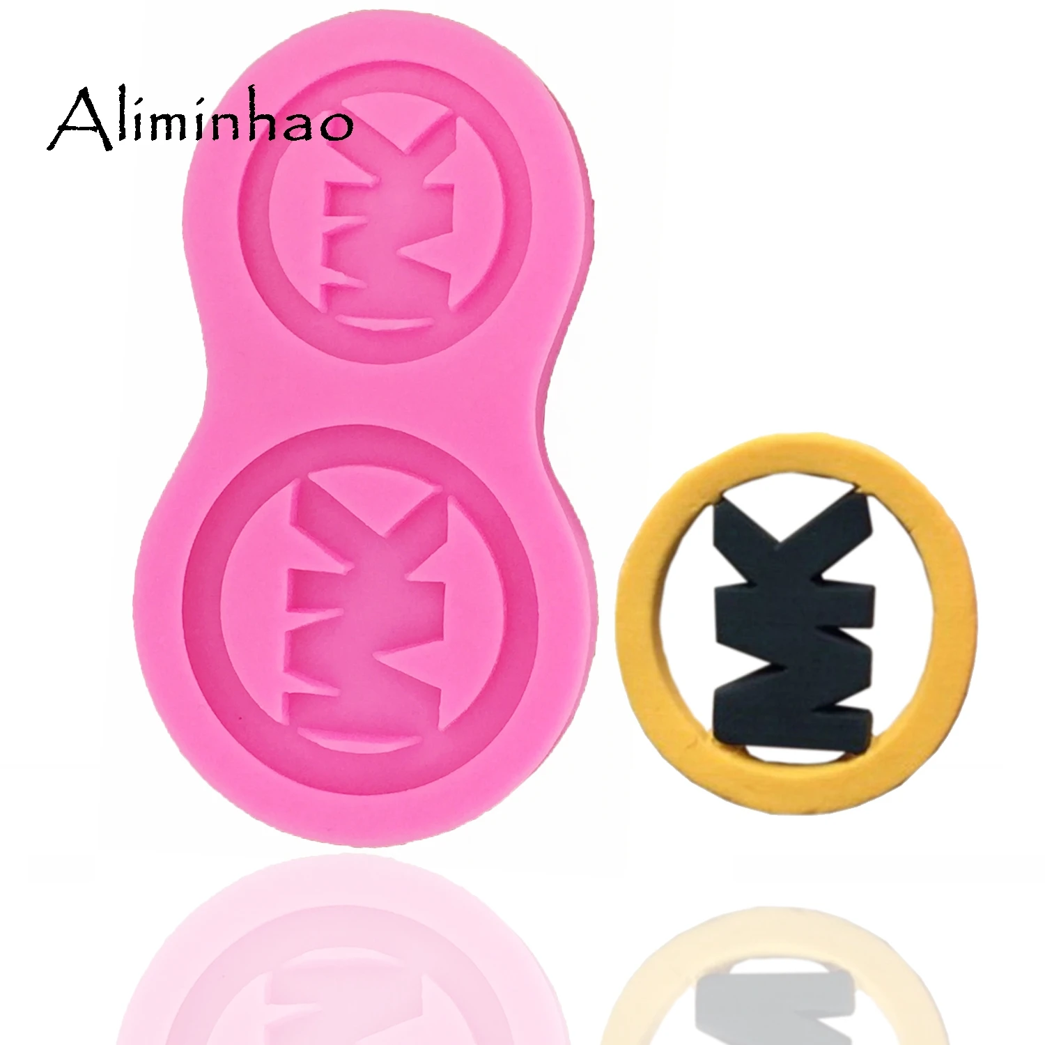 

B0238 Logo Sign cake mold DIY Silicone Mold Sugarcraft dessert Candy Chocolate Fondant Cake Decorating Tools