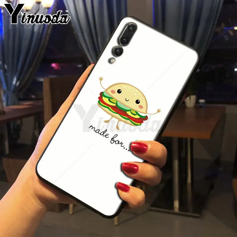 Cute food french fries burger pizza