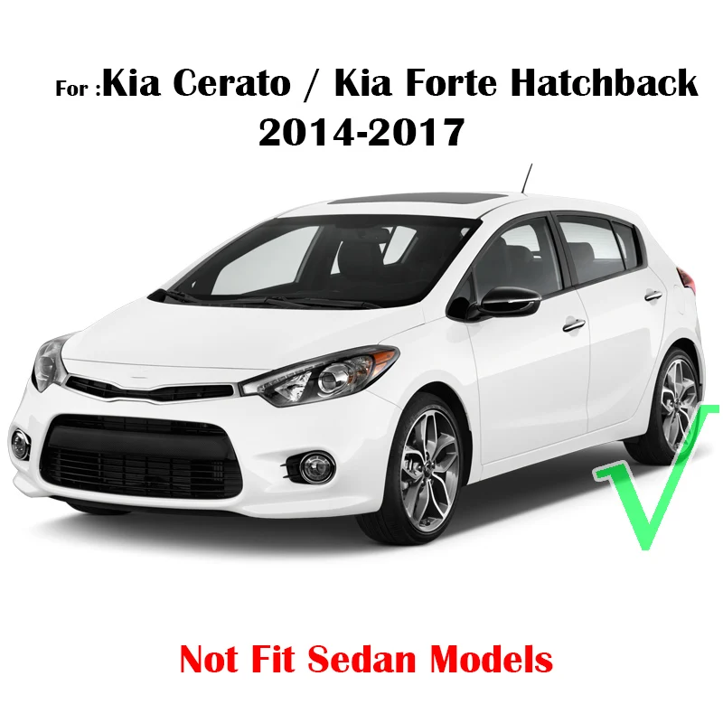 Багажник коврик для пола Грузовой лоток коврик протектор подходит для Kia Cerato/Forte K3- хэтчбек загрузки лайнер задний