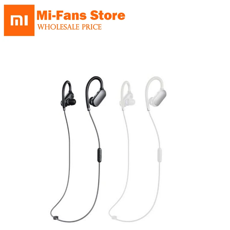 100 Original Xiaomi White Black Sport Bluetooth Fashion Earphone Stereo Waterproof Wireless Bluetooth Headphone headset