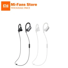 100% D’origine Xiaomi Blanc/Noir Sport Bluetooth Mode Écouteur Stéréo Étanche Sans Fil Bluetooth Casque casque
