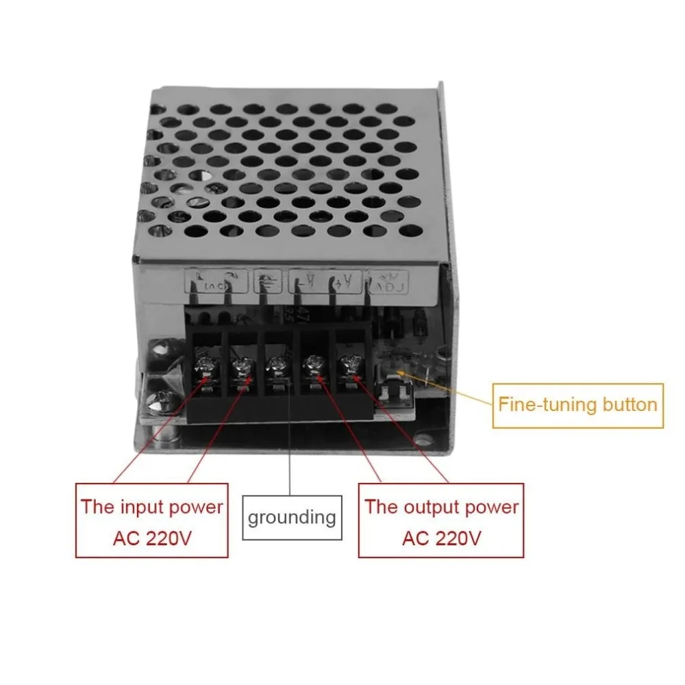 DC 24V 1A Universal Regulated Switching Power Supply for LED Strip Light