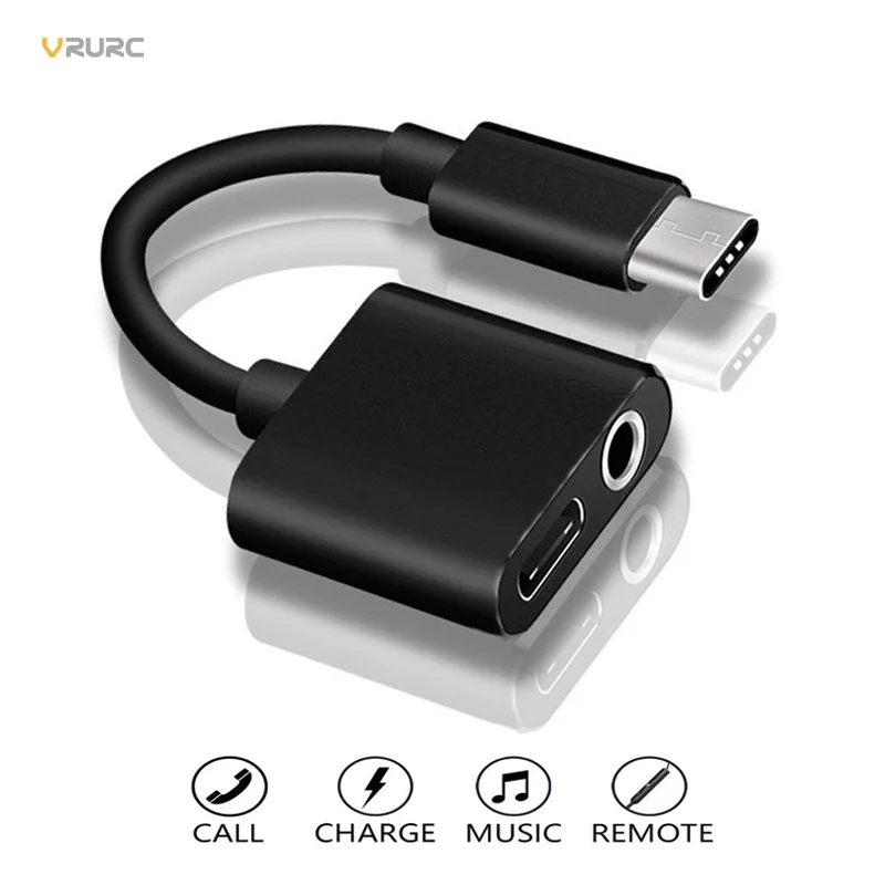 3 в 1 Тип-C до 5 ММ Наушники Кабель-адаптер для Pixel 2 2XL Тип usb C AUX аудио разъем Xiaomi 6 htc U12