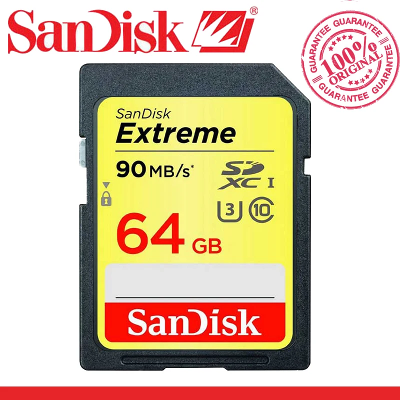SanDisk Extreme PLUS SD ī SDHC SDXC U3 ޸ ī Ŭ 10 90 ްƮ/ 64 ⰡƮ 32 ⰡƮ 16 ⰡƮ 100% ⰡƮ cate sd