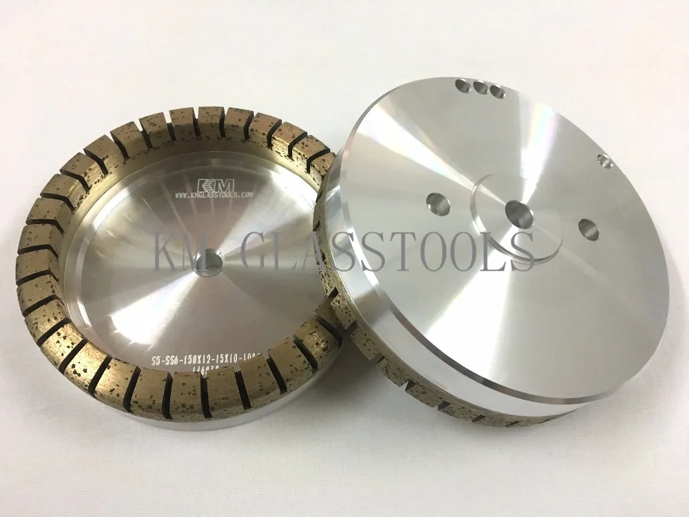 S5-SS6/конечное качество, чашка алмазного колеса(полный Segemented) 150xdx15x10mm для плоской кромки Прямой Двойной кромки(лучший