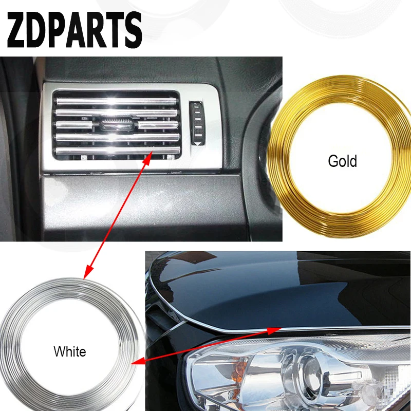ZDPARTS 3M для Skoda Octavia A5 A7 2 Rapid Fabia Ford Focus 3 Fiesta Mondeo MK молдинги салона автомобиля