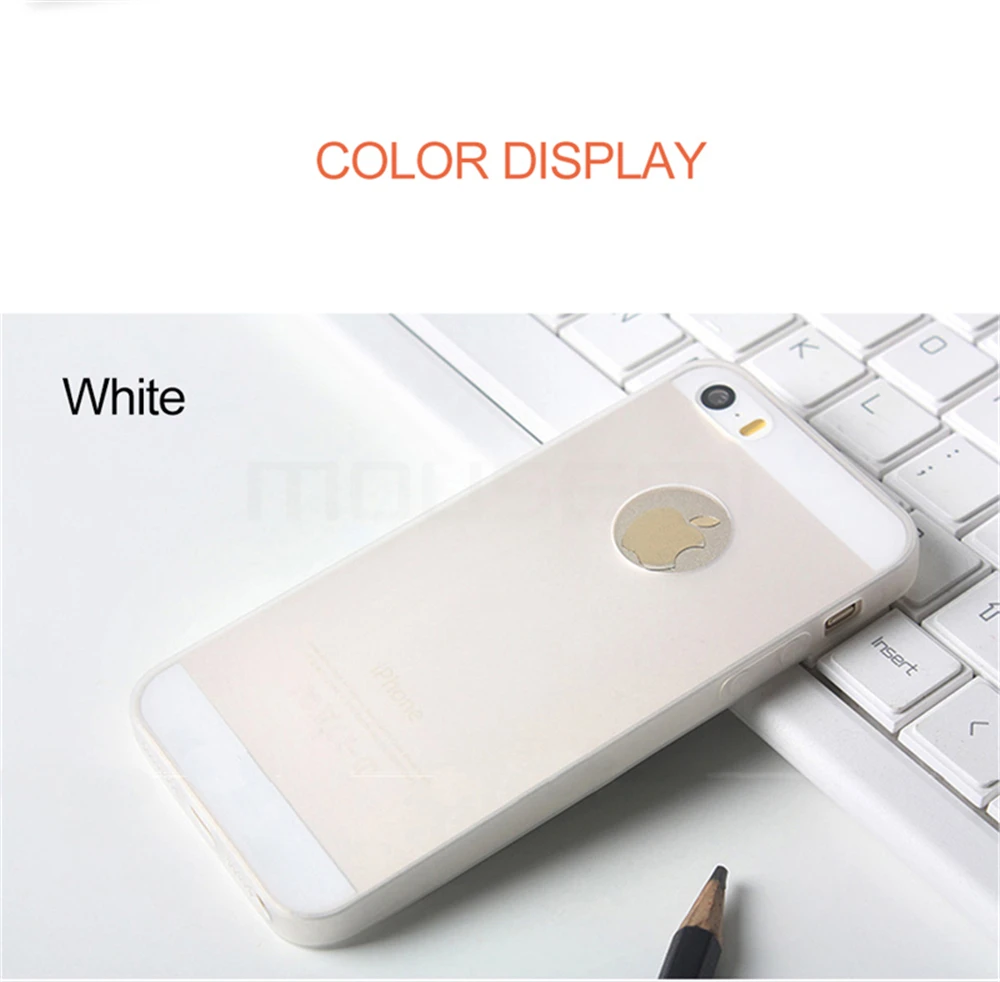 MOUSEMI Phone Cases Silicone 5S se For iPhone Case Candy For iPhone 5s se 5 Case Cute Silicone Pink Soft Luxury Matte Coque 5s 5 (8)