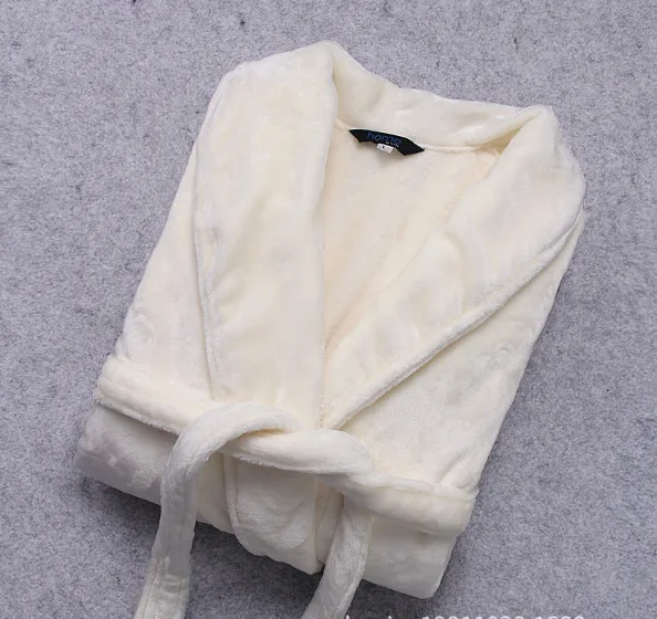 Robes Pajamas Winter Bath Lounge Long Kimono Robe Vintage Fleece Lined Ultra Plush Plus Size for Women and Men ouc032
