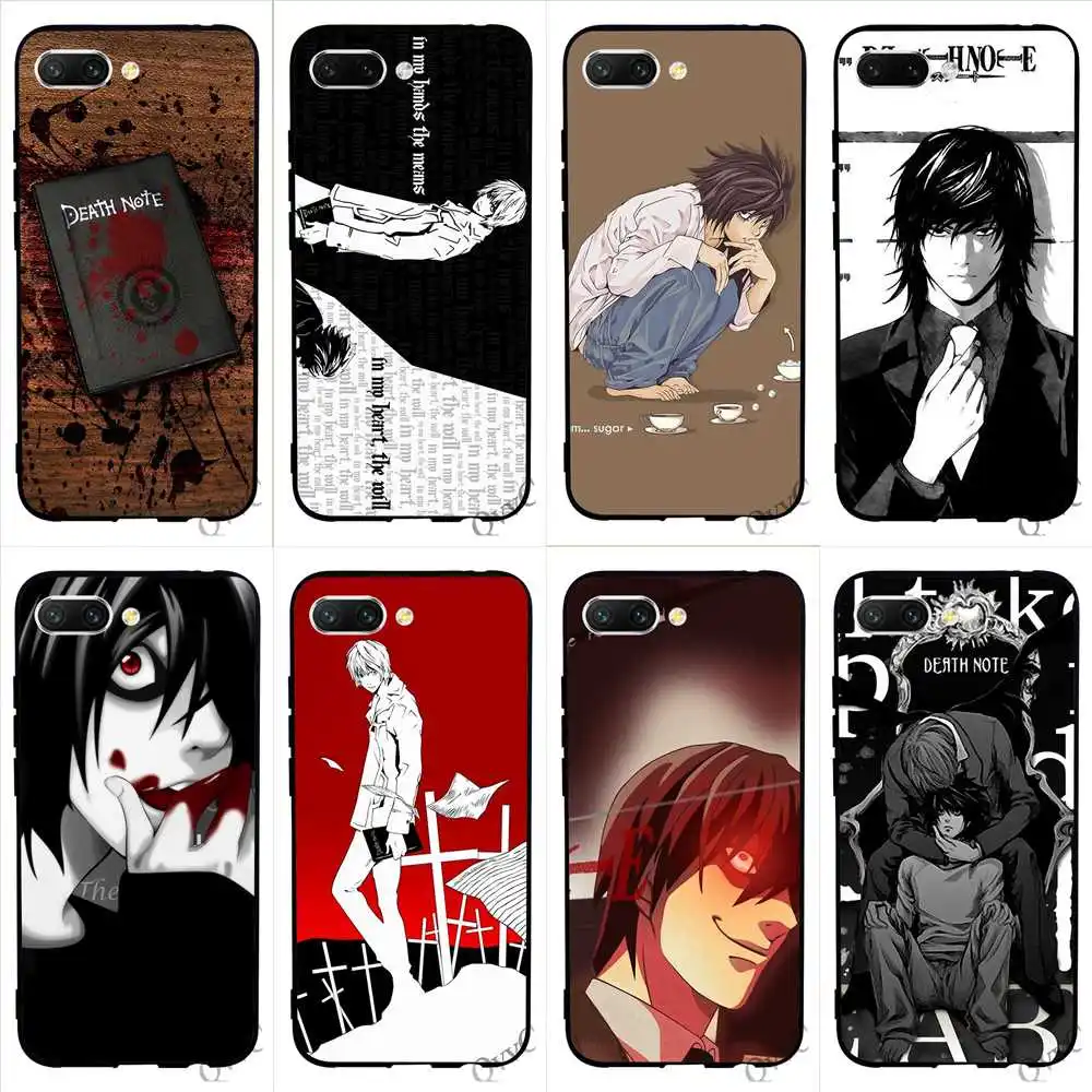 

Protective Japan Anime Death Note Phone Cover for Huawei Honor 7A Pro Case 6A 10 8 9 Lite 7X 7C Y6 Prime Nova 3i 3 Covers