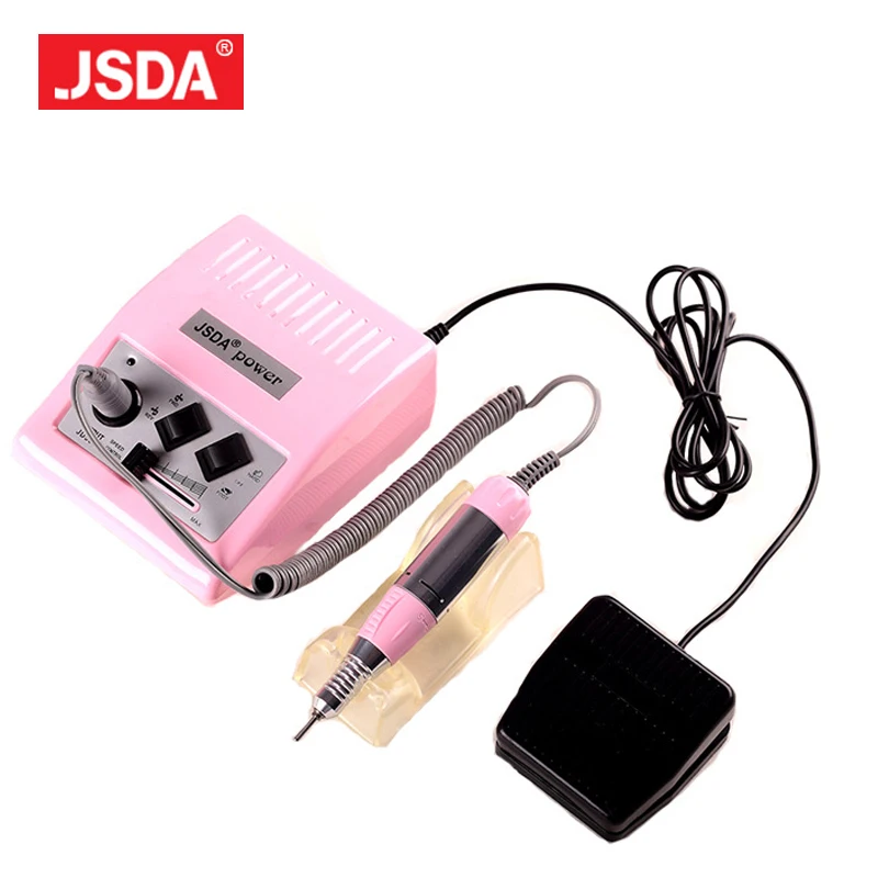 2017 Real New Arrival Free Shipping Jsda Jd500 30000rpm 35w Manicure Pedicure Bits Electric Nail Drill Machine 110v/220v