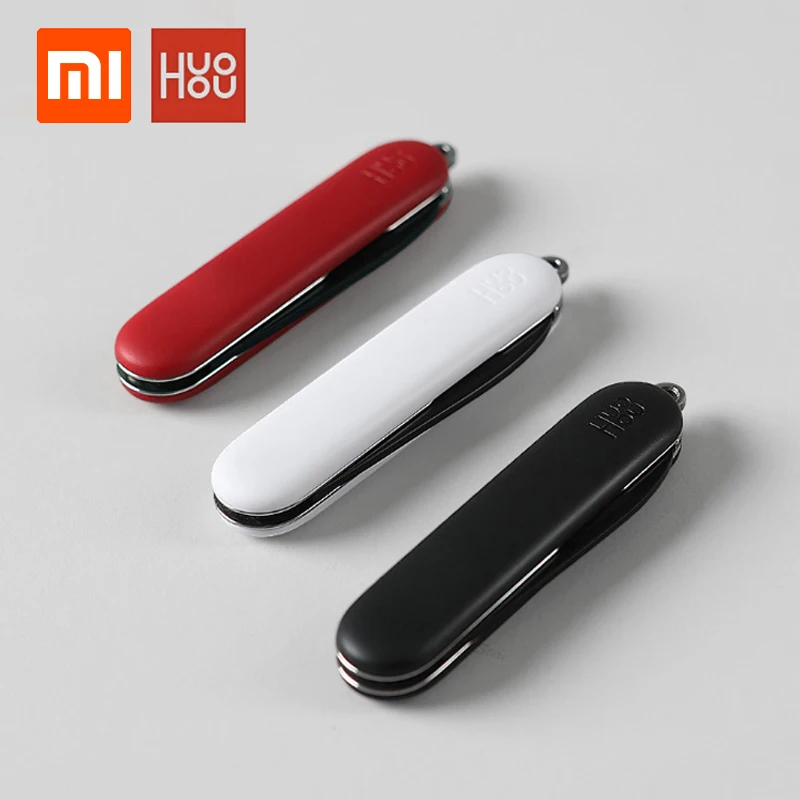 Мини нож Xiaomi Huohou для распаковки инструмент резки кемпинга открытый пакет клипса