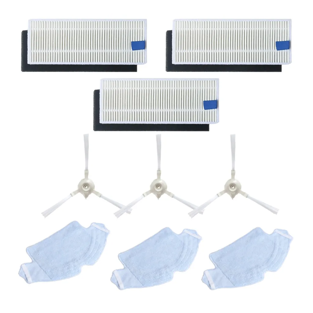 

HIPERDEAL Mop Side Brush Filter Screens Accessory For 360 S6 Sweeping Robot Vacuum Cleaner Smart Home 19Jul17