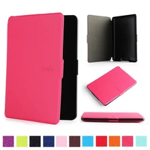 Ультра-тонкий из искусственной кожи Защитный чехол для Amazon Kindle Paperwhite 1/2/3/4 Автоматическое Пробуждение/сна Умный Магнитный чехол