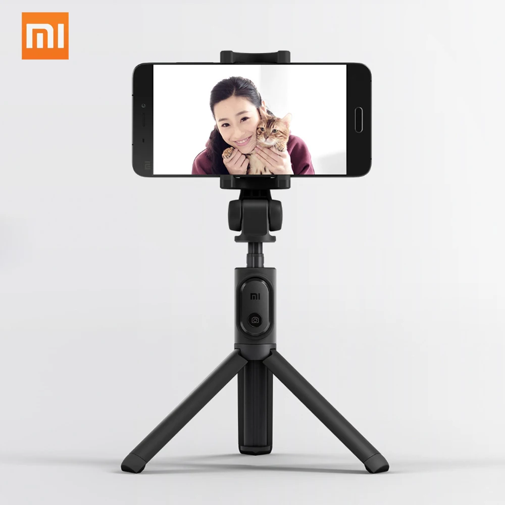 

Original Xiaomi Foldable Tripod Monopod Bluetooth Selfie Stick With Wireless Button Shutter Selfie Stick For iOS / Android
