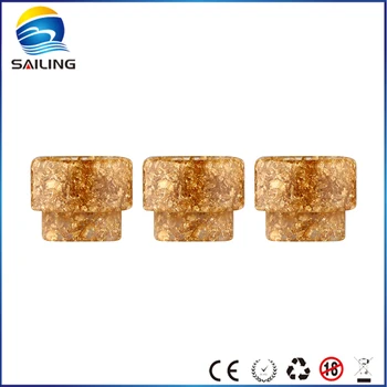 

Sailing Unique Design ecig 810 Epoxy Resin Drip Tips Fit for kennedy 24 Goon 528 RDA tank atomizer