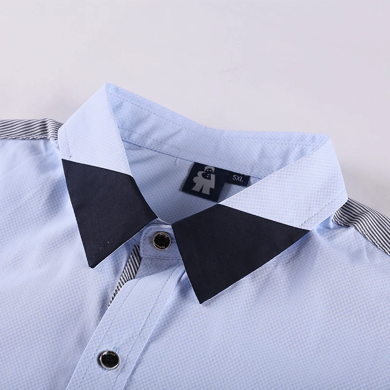 10XL 9XL 8XL 6XL новая однотонная Повседневная рубашка для мужчин, нарядные рубашки, летняя сорочка Homme, мужская рубашка с коротким рукавом высокого качества