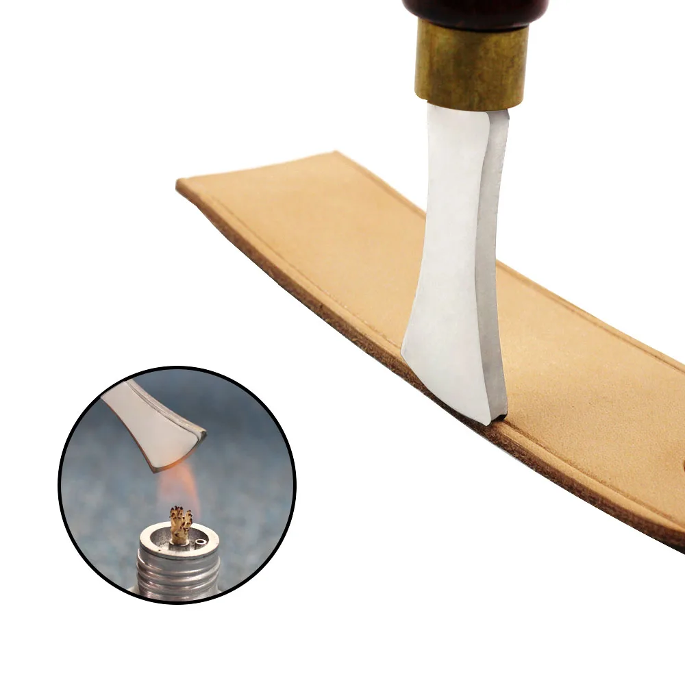 1/1.5/2/2.5mm Leather Edge Creaser Stainless Steel Shallow Slot Edge Lineer Pressure Device Trimmer Crimping Tools