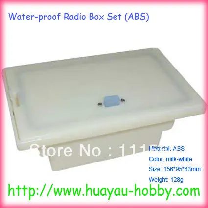 

Water-proof Radio Box Set RC Boat parts Free Shipping rc hobby accessories