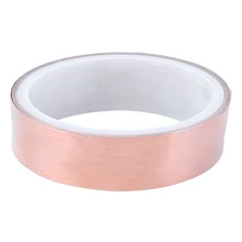 Медная фольга лента Slug& Улитка репеллент ролл EMI Экранирование 3 см × 4 м для ремесла витражные стекла электрический ремонт