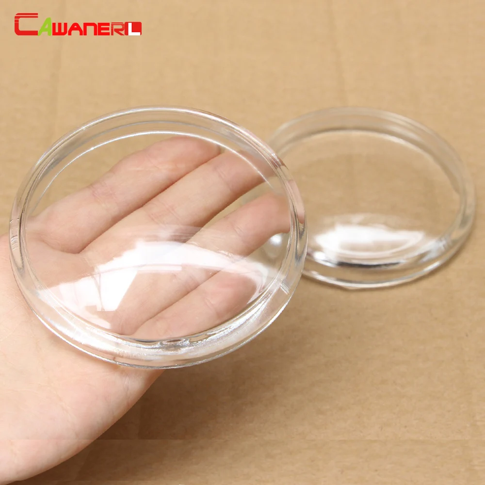 

Cawanerl For Subaru WRX Forester Outback XV Impreza Legacy Levorg BRZ Car Front Fog Light Glass Cover Lens Round 90mm Diameter