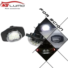 Top quality Error free E mark CE certificate LED License Plate Light for Toyota Alphard Auris