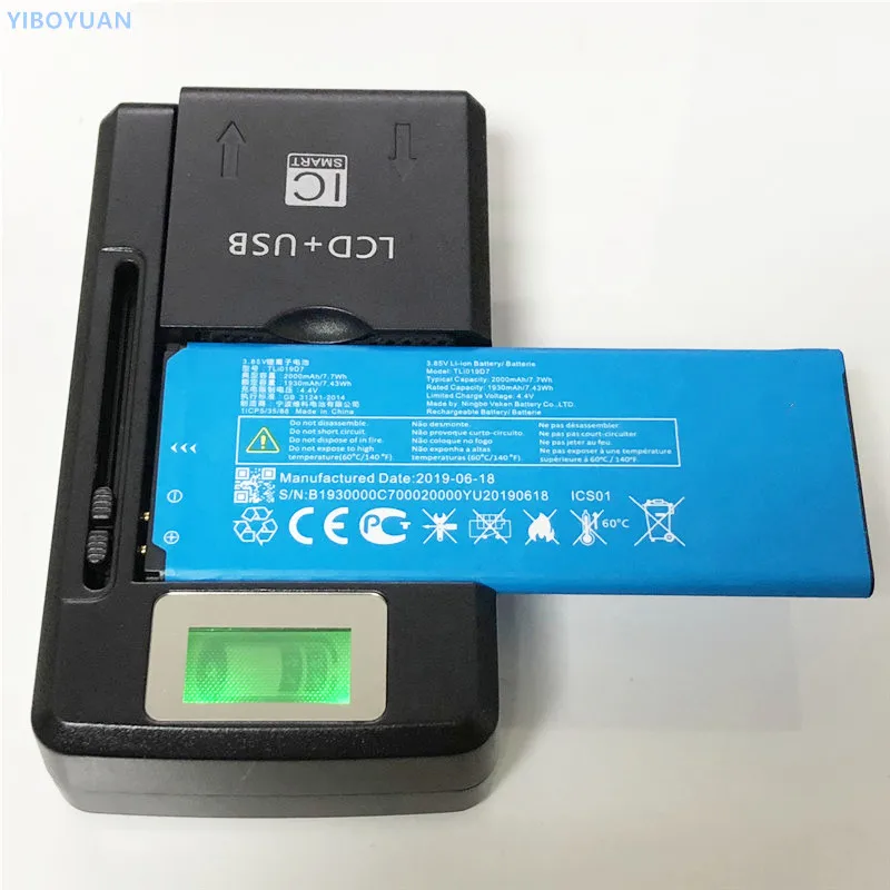 

3.85V 2000mAh TLi019D7 For Alcatel 1 5033D 5033X 5033Y 5033A 5033T 5033J Telstra Essential Plus 2018 TCL U3A Battery + Charger